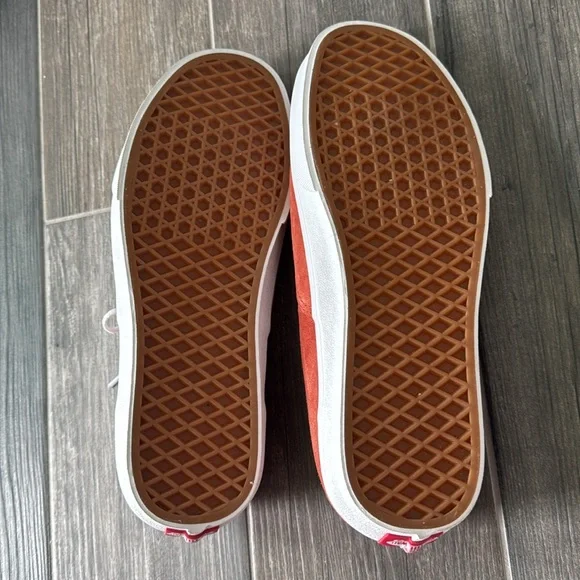 Vans Authentic Pig Suede Shoe Burnt Orange Size Men’s 10.5 or Women's 12 - Picture 6 of 7